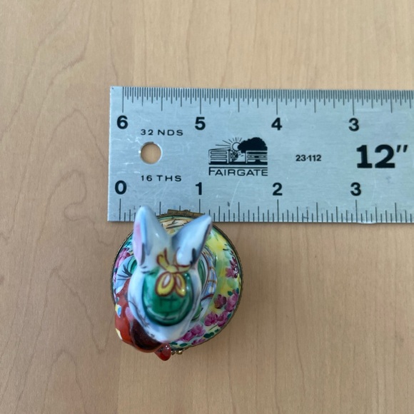 Genuine Limoges Rabbit/Bunny Box - Picture 6 of 7